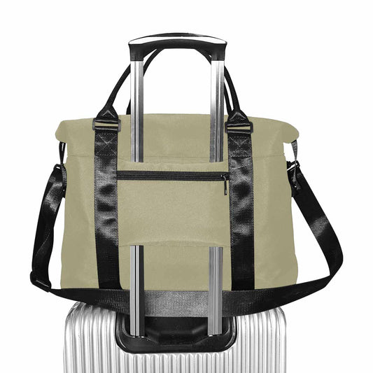 Sage Green Weekender Luggage Bag with Adjustable Shoulder Strap