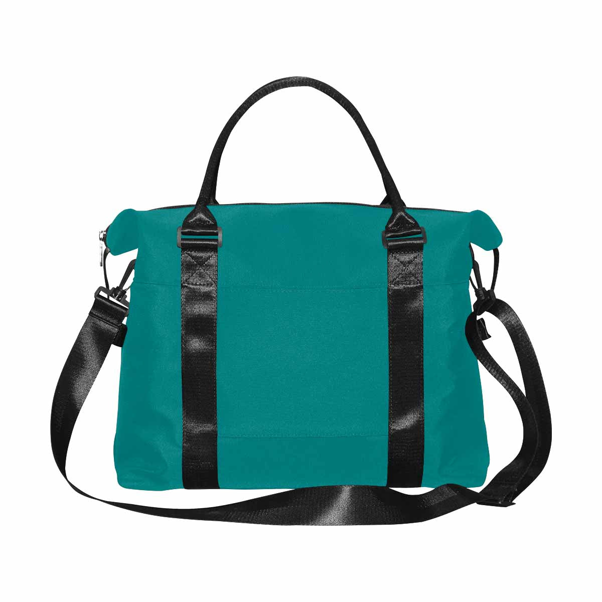 Dark Teal Weekender Luggage Bag with Adjustable Shoulder Strap