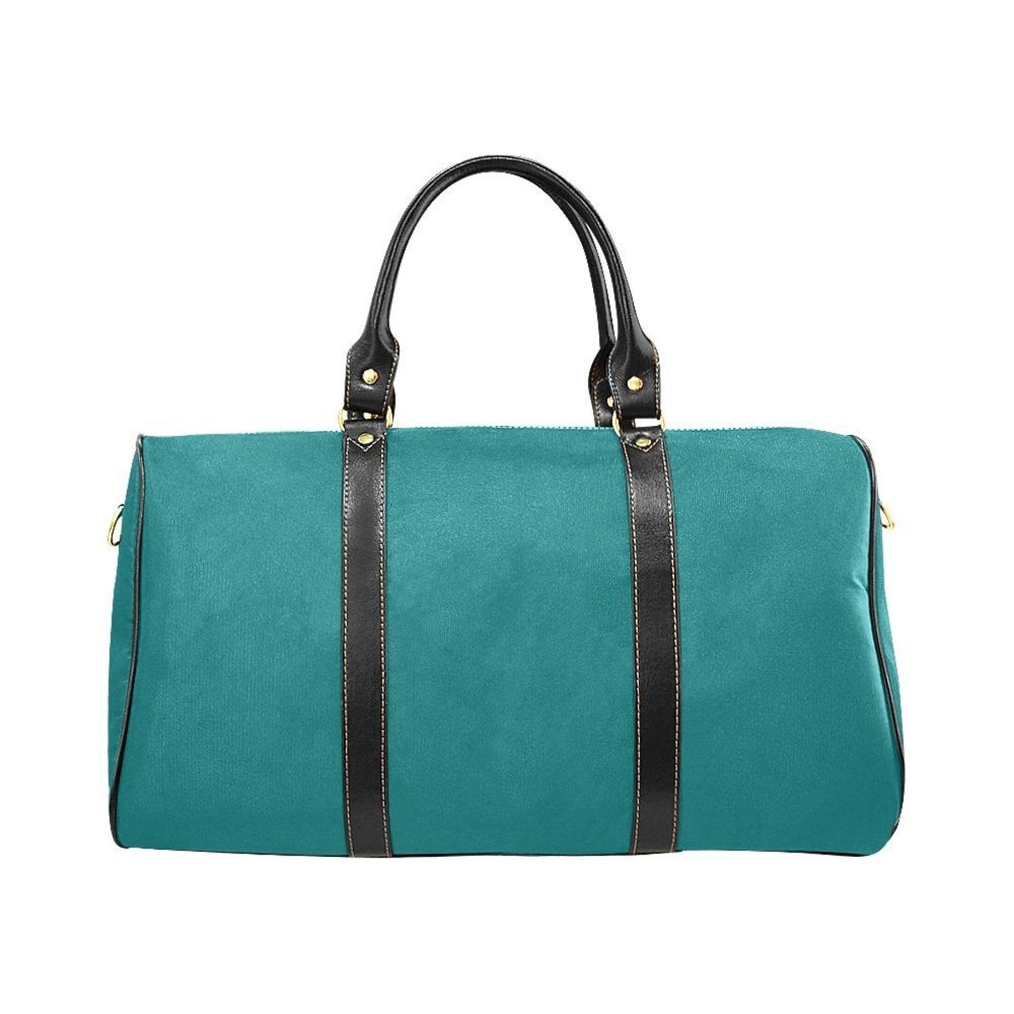 Dark Teal Carry On Travel Luggage Bag with Adjustable Strap