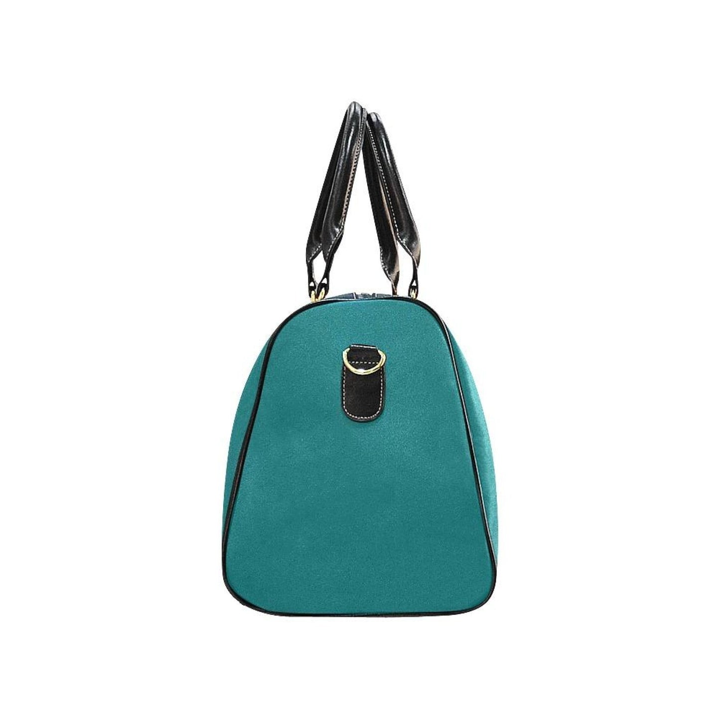 Dark Teal Carry On Travel Luggage Bag with Adjustable Strap