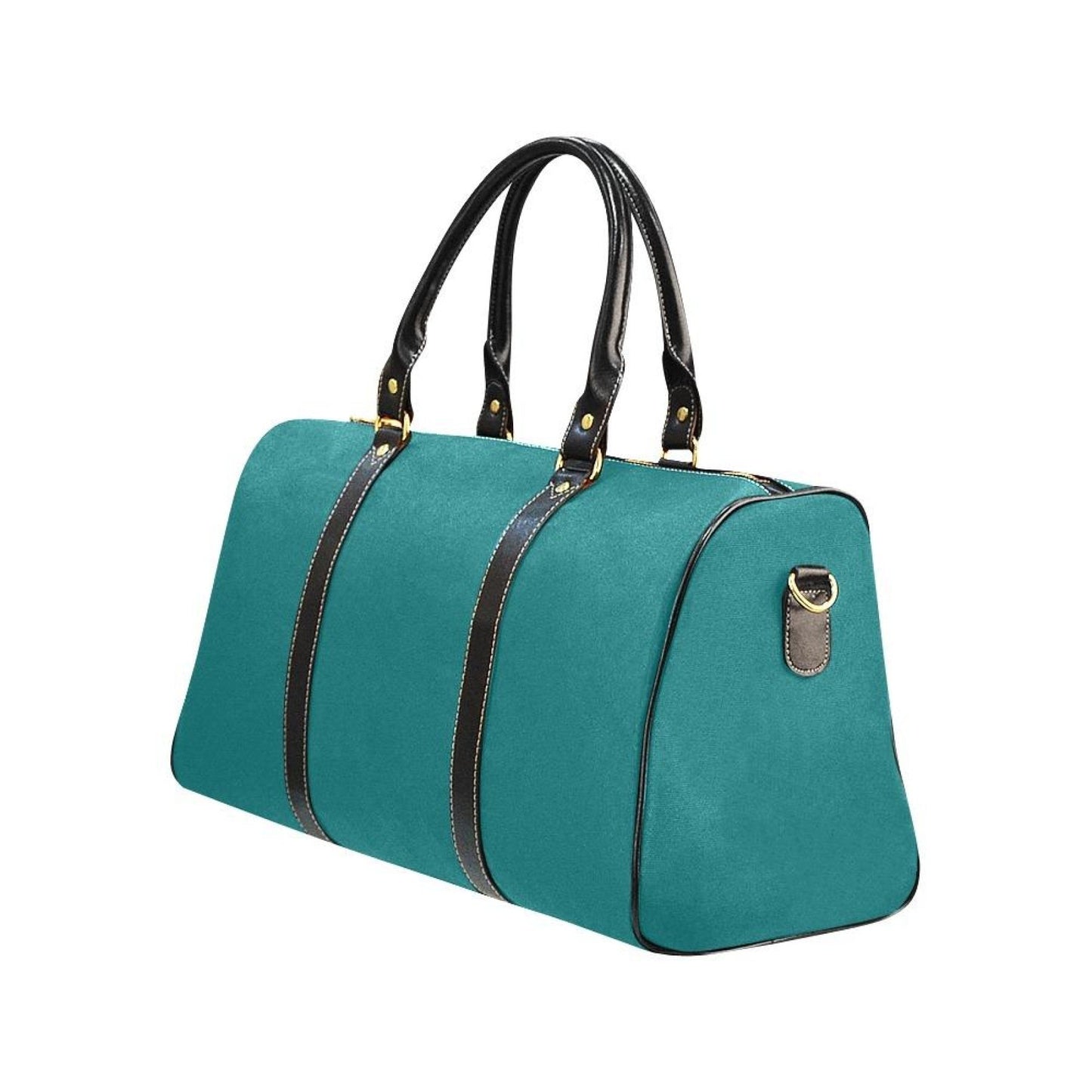 Dark Teal Carry On Travel Luggage Bag with Adjustable Strap